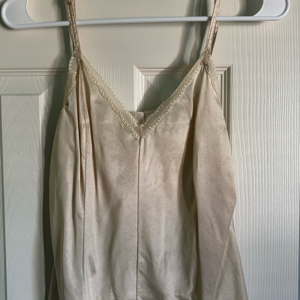 Givenchy Elegant Cream Satin Camisole